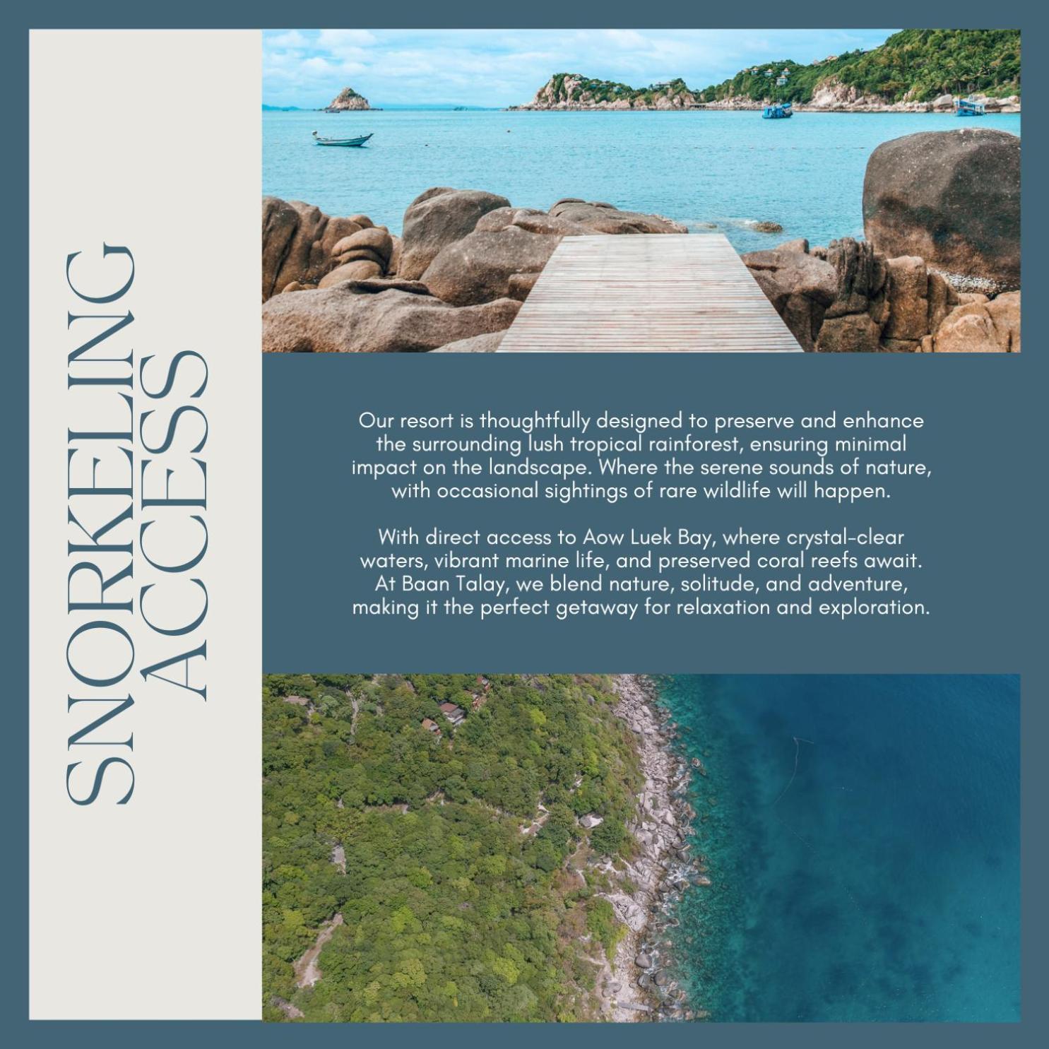 Baan Talay Resort & Yoga Ko Tao Zewnętrze zdjęcie